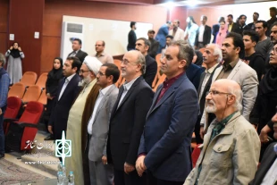 گزارش تصویری از آیین افتتاح پلاتو های نمایش و کلنگ زنی زمین پردیس تئاتر البرز