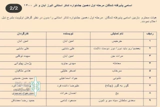 با اعلام هیات انتخاب دهمین دوره

آثار راه‌یافته به جشنواره تئاتر استان البرز مشخص شدند