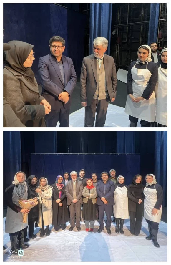 دکتر سید عباس صالحی، وزیر فرهنگ و ارشاد اسلامی، به عنوان مهمان ویژه در اجرای نمایش "مرز" به کارگردانی ندا قربانیان، تنها اثر راه یافته از هنرستان هنرهای زیبای دختران کرج از بین تمام هنرستان‌های سراسر کشور به جشنواره بین‌المللی تئاتر فجر، حضور یافت. این نم
